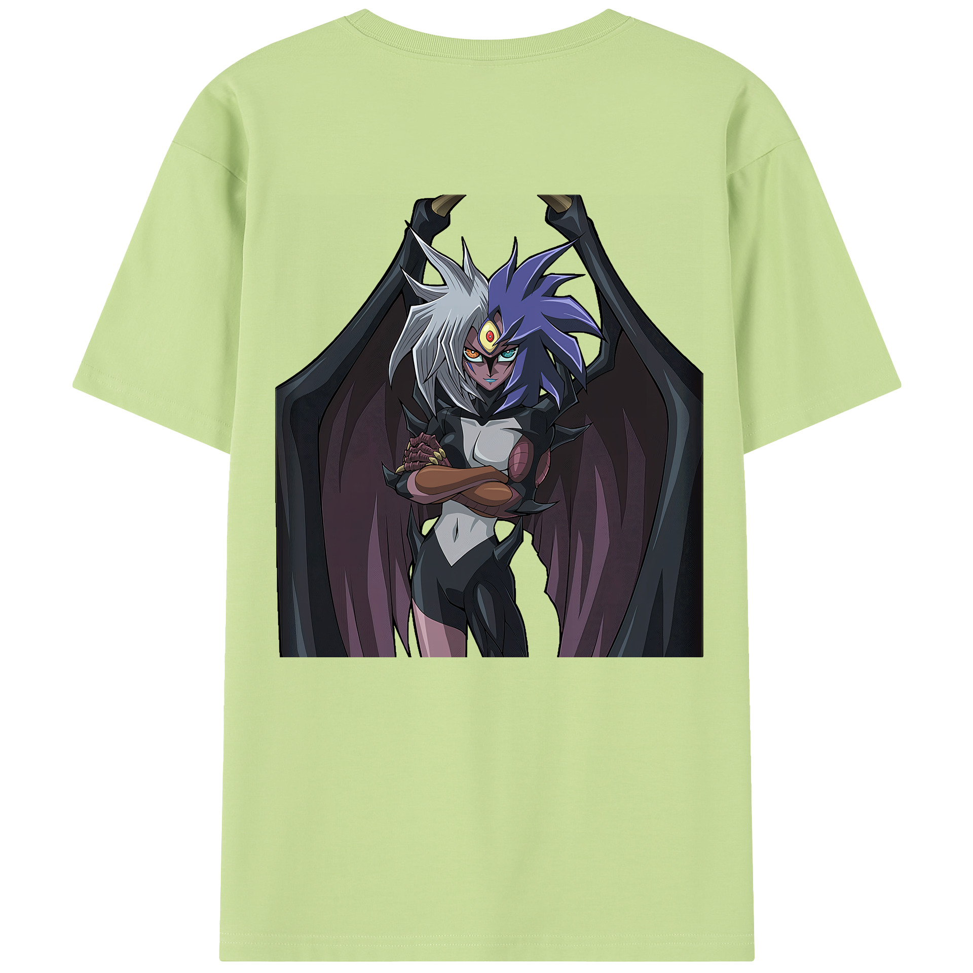 （画像用） 遊☆戯☆王 Yu-Gi-Oh! 綿100％半袖Tシャツ（背面プリント）